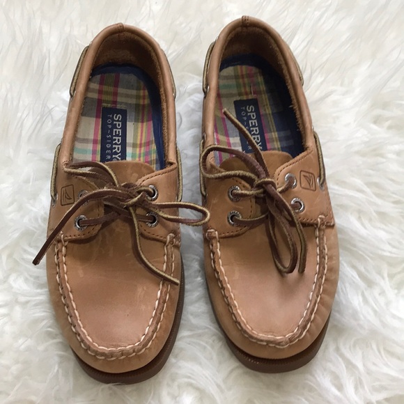 Sperry Shoes - Sperrys Leather Topsider Shoes Size 7